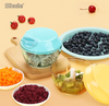 Household manual mini multi-function food processor / shredder