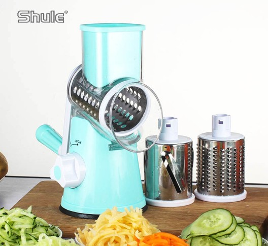 Manual household multi-function drum cutting machine