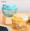 Household manual mini multi-function food processor / shredder