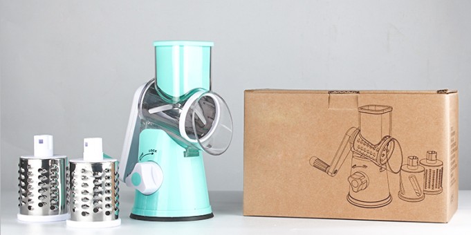 Manual Multipurpose Drum Vegetable Slicer